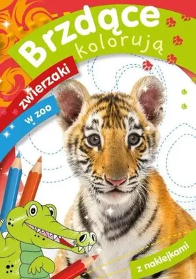 Produktbild von Brzdące kolorują. Zwierzaki w zoo - praca zbiorowa