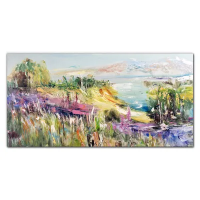 Produktbild von Coloray Bild aus Leinwand 120x60 Leinwand Dekoration - Berglandschaft