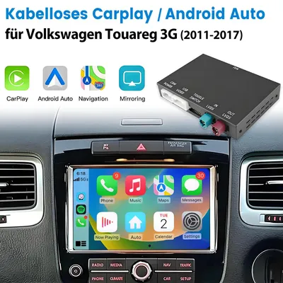 Obrázek produktu pro Bezdrátová CarPlay Android Auto Box  - Retrofit Kit pro Volkswagen Touareg 7L6 2010-2018 s 8''obrazovkou
