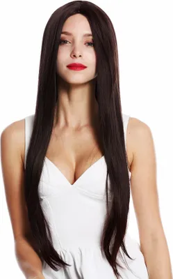 Produktbild von WIG ME UP Perücke lang glatt Mittelscheitel Mahagoni Braun Mix 953+5C261-4T33