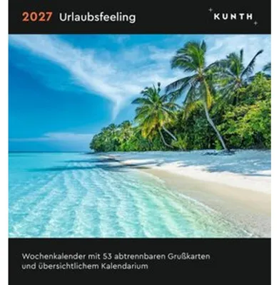 Obrázek produktu pro Urlaubsfeeling - KUNTH Postkartenkalender 2027