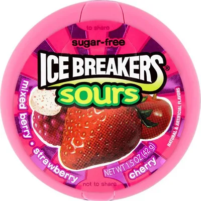 Produktbild von Ice Breakers Sours Berry (8 x 42g)