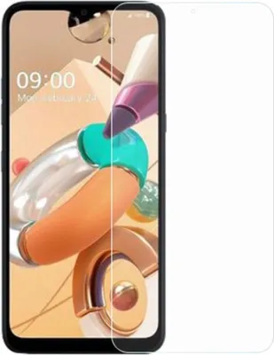 Produktbild von LG K41S Panzer Schutz Display Glas Panzerfolie 9H Echtglas