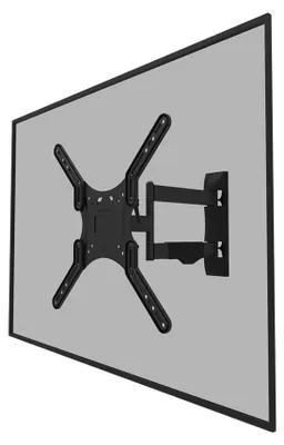 Produktbild von Neomounts WL40-550BL14 TV-Wandhalterung 40-55" - volle Bewegung - einfache Installation, 100 x 100 mm, 400 x 400 mm, -2 - 12°, 0 - 40°, Stahl, Schwarz