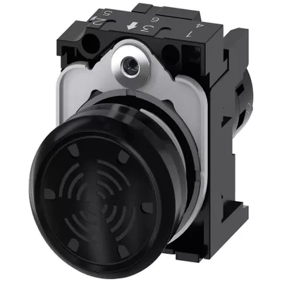 Obrázok produktu pre Siemens 3SU1200-6LB10-1AA0, Nepretržitý tón, 85 dB