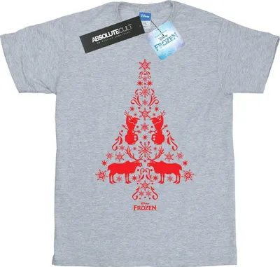 Produktbild von Disney - "Frozen" T-Shirt für Damen BI24687 (L) (Grau)
