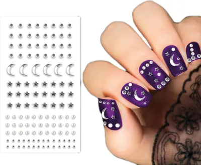 Immagine prodotto di Adesivi decorativi per unghie mix di cristalli strass Halloween