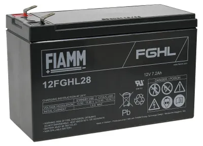 Image de FIAMM Batterie au plomb 12FGHL28 12V 7,2Ah