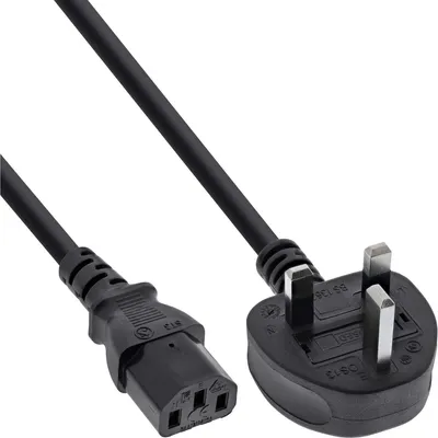 Obrázok produktu pre InLine B-16652E, 1,8 m, C13 zviazané, H05VV-F, 250 V