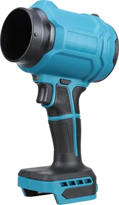Obrázek produktu pro Drillpro 21V akumulátorový vzduchový ventilátor 13stupňový výkon 300 W, bezdrátový motor, proud vzduchu 41 m/s, lehká konstrukce, zástrčka EU – bez akumulátoru