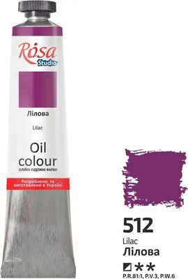 Produktbild von Ölfarbe Lilac 512, 45 ml – Rosa