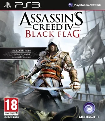 Produktbild von Ubisoft Assassin's Creed IV: Black Flag, PS3, PlayStation 3, Action/Abenteuer, M (Reif)