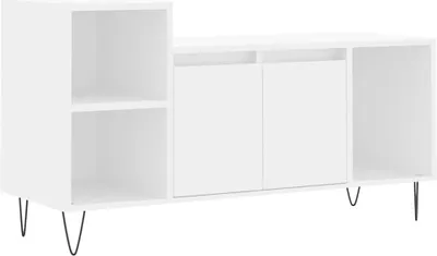 Produktbild von vidaXL TV-Schrank Weiß 100x35x55 cm Holzwerkstoff