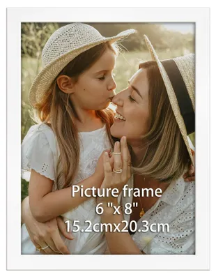 Obrázek produktu pro Rámeček Ditwis, bílý, rozměr 15x20 cm, fotorámeček pro fotografie a obrázky o rozměrech 20x15 cm, určený k zavěšení na zeď