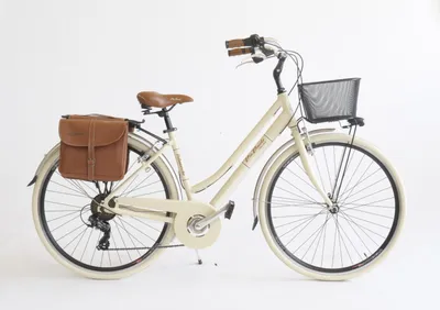 Produktbild von VENICE - I love Italy Cityfahrrad 28 Zoll 605 Aluminium Lady, BEIGE CAPPUCCINO