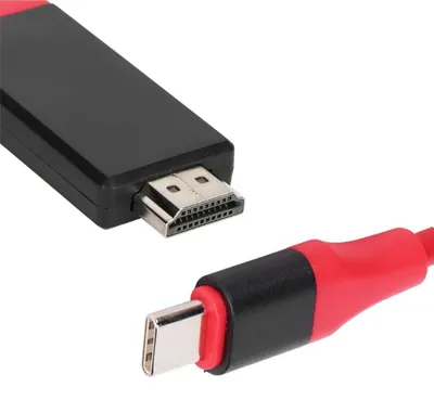Produktbild von USB-C Typ-C zu auf HDMI 4K HD TV AV Adapter Kabel kompatibel mit Macbook Pro Samsung Huawei