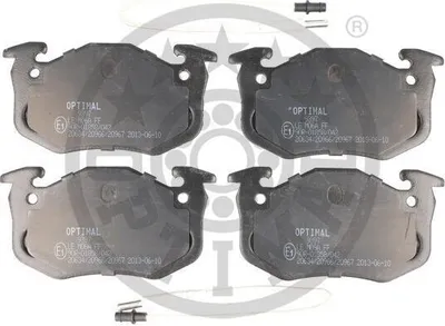 Produktbild von OPTIMAL Bremsbeläge Satz Vorne Bremsklötze für RENAULT TWINGO I (C06) BP-09397