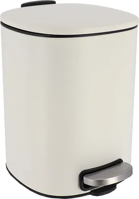 Produktbild von Lamento Mülleimer mit Pedal 5L Karen Weiß