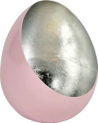 Produktbild von Lambert Casati Windlicht Eisen, orchidee/silber H12 D10 cm 41117