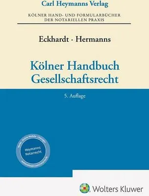 Image de Kölner Handbuch Gesellschaftsrecht