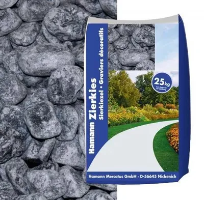 Produktbild von Marmorkies Nero Ebano 40-60mm 25kg