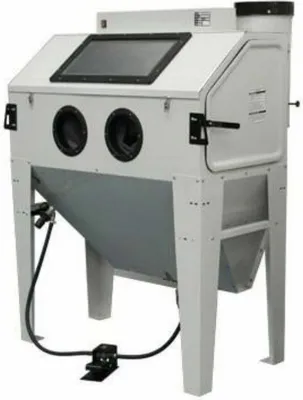 Image de Cabine de sablage Machine de sablage SBC420 Aspiration Machine de sablage 420L env. 500