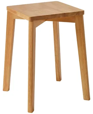 Produktbild von Massivholz Hocker, Kreativer Esszimmerhocker für Erwachsene