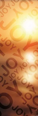 Produktbild von Motivation Kunstdruck Bild - Joy (91 x 30 cm)