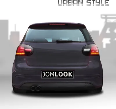 Immagine prodotto di Originale JOM LED luci posteriori nero fumo SET per VW Golf 5 V MK5 berlina
