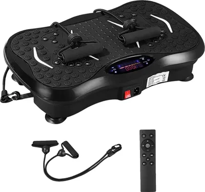 Obrázok produktu pre Vibračná doska na celé telo, 99 úrovní rýchlosti, Bluetooth reproduktor,  pre EÚ