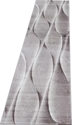 Produktbild von Kurzflor Teppich PARMA Braun 80 x 300 cm