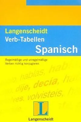 Produktbild von Langenscheidts Verb-Tabellen, Spanisch