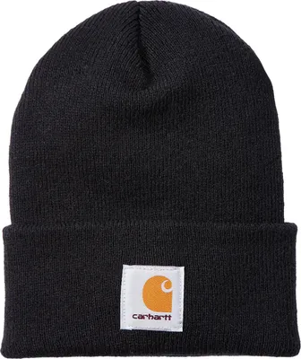 Obrázok produktu pre Carhartt Akrylová šiltovka - A18 modrá, zelená, oranžová, čierna/biela, čierna, červeno šedá, Farba:čierna, Príslušenstvo:Onesize