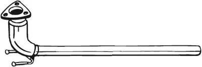 Produktbild von BOSAL Abgasrohr Auspuffrohr für VW Golf V Schrägheck (1K1) Vorne 800-105