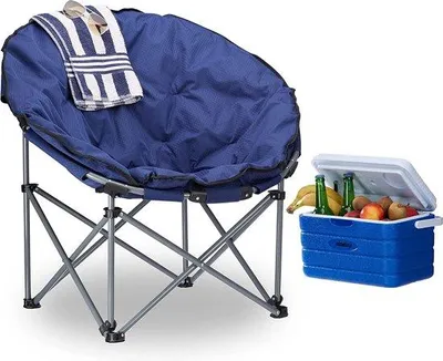 Produktbild von Campingstuhl / tragbarer, zusammenklappbarer Campingstuhl, Klappstuhl