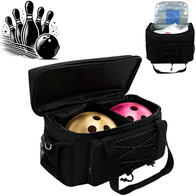 Produktbild von Solidchoice – Bowlingballtasche für 2 Kugeln