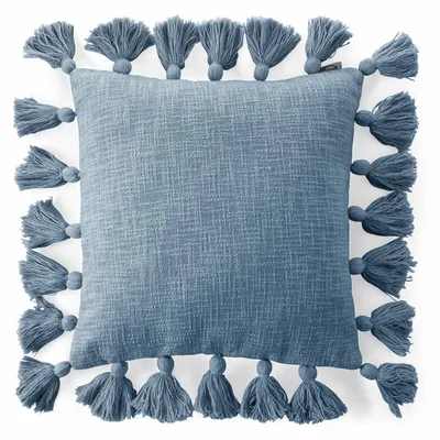 Produktbild von Eurofirany 425498, Navy, Baumwolle, Muster, 250 g/m², 45 x 45 cm, 350 g