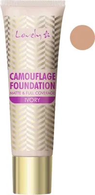 Zdjęcie produktu dla Lovely Camouflage Foundation Kryjcy Podkad do twarzy 3 Ivory, 25 g