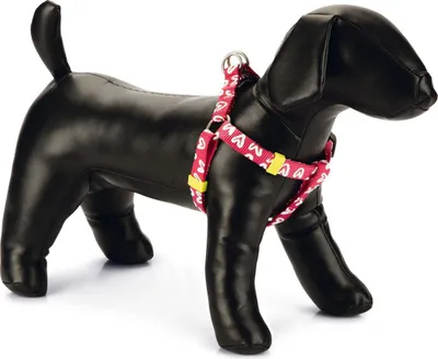 Produktbild von Beeztees Herz - Hundegeschirr - Nylon - Pink - 35-60 cm x 15 mm