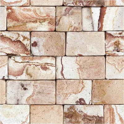 Produktbild von Aufkleber mit Tapeteneffekt - LAVANDOU STONES - 40x40cm