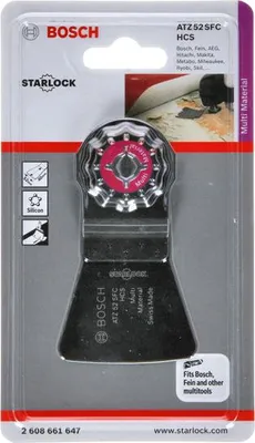 Produktbild von HCS Schaber ATZ 52 SFC, flexibel, 52 x 38 mm, 1er-Pack