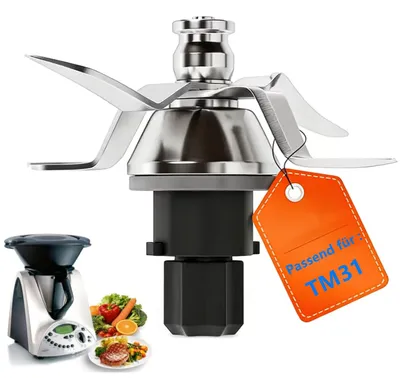 Ersatzmesser aus Edelstahl für Thermomix TM31 inkl. Dichtring