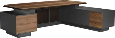 Immagine prodotto di Tavolo da lavoro Scrivania a L con cassetti Scrivania in legno Mobili per ufficio