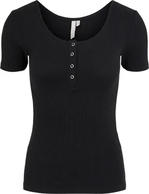 Obrázek produktu pro Dámské triko PCKITTE Slim Fit 17101439 Black, XS
