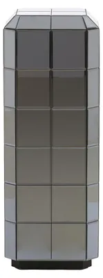 Produktbild von Light & Living Säule LUCIANO aus Glas Smoke – 30x30x80 cm