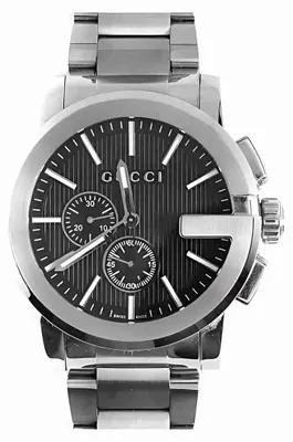 Image de GUCCI G-Chrono Argent Noir YA101204