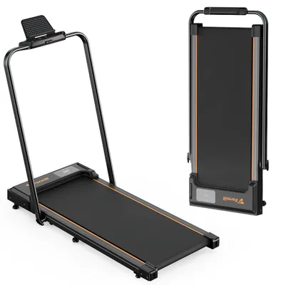 Produktbild von Formill FT51 2-in-1 Laufband & Walking Pad, 2,5 PS Motor, 1-10 km/h, klappbar mit Handlauf, bis 120 kg Belastbarkeit, LED-Display, montagefrei