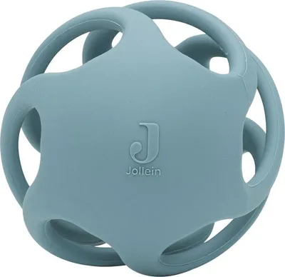 Obrázek produktu pro Jollein kousátko - Ø 9,5 cm - silikonové - Sea Green | Kousátko