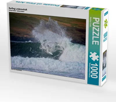 Produktbild von Calvendo Surfing Leidenschaft 1000 Teile Puzzle quer 640x480mm, Cross Martina; 7329260