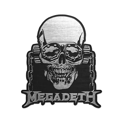 Produktbild von Megadeth Pin  Vic Rattlehead silberfarben Standard
